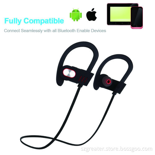 Waterproof Bluetooth Headphone, Sport Earphone Stereo Headset with Microphone for sport OEM/ODM